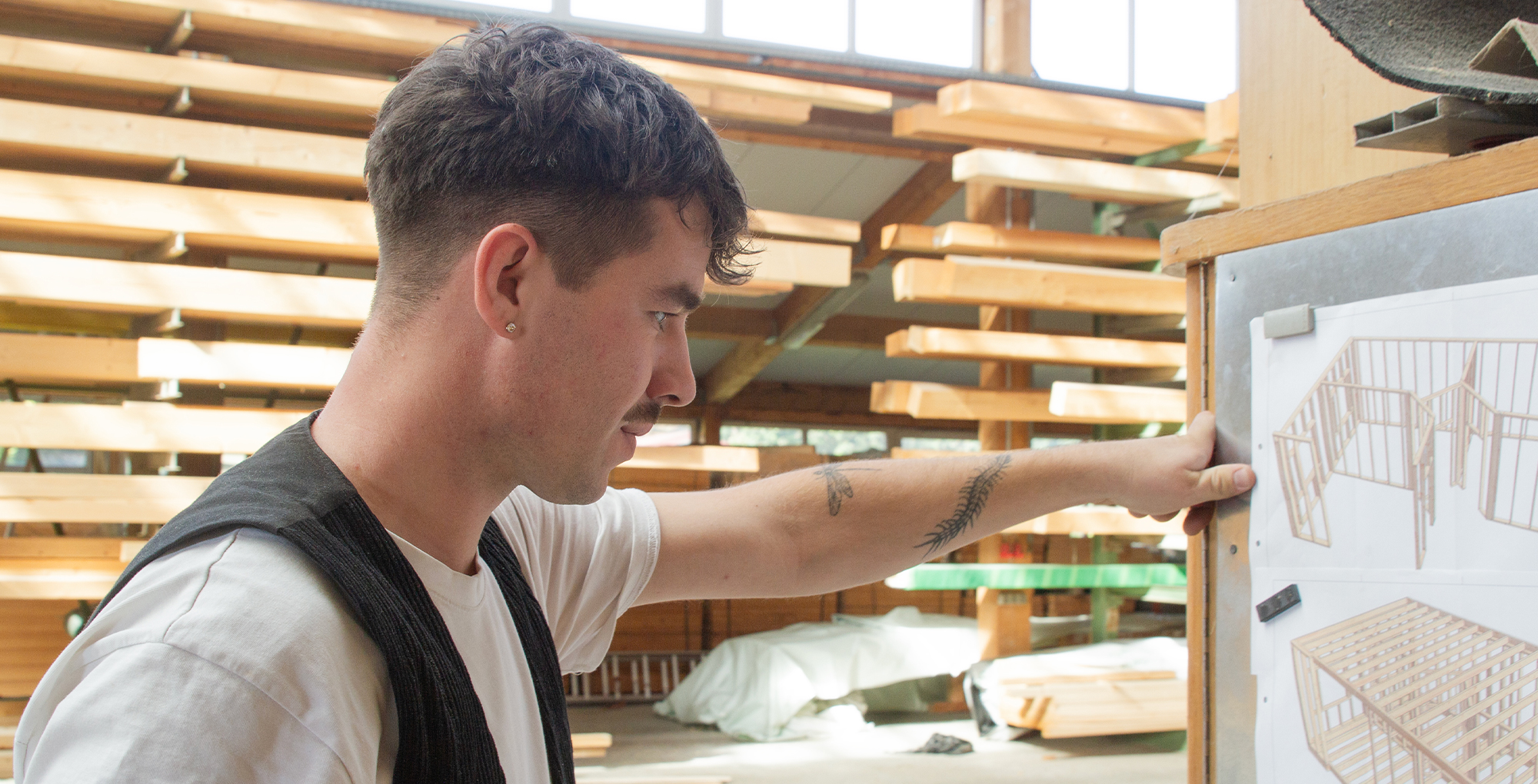 Ab auf den Holzweg mit dir